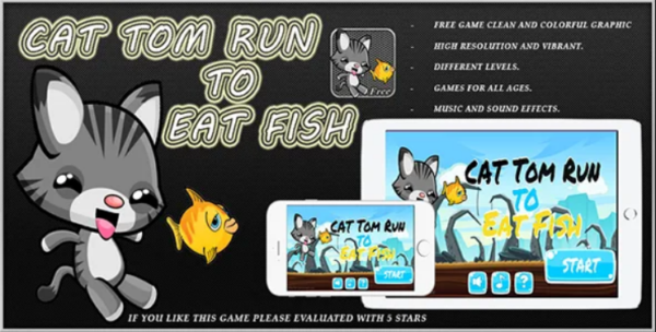 Cut Tom Run To Eat Fish ( Eclipse project + AdMob Ads )