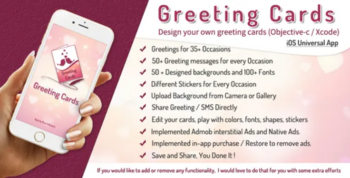 iGreeting Cards – All Wishes – Picture Editor / iOS (Obj-c / Xcode)