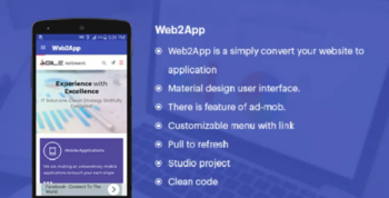 Web2App (Convert your Website to Application)