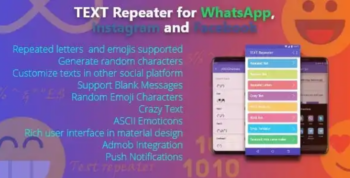 Text Repeater – Stylish Text Converter for Whatsapp, Instagram and Facebook