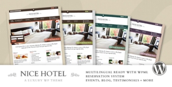 Nice Hotel v2.2.1 WordPress Theme