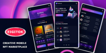 Eigitok – Mobile NFT Marketplace