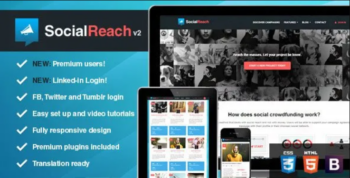 Social Reach v2.9 The Crowd-Speaking WordPress Theme