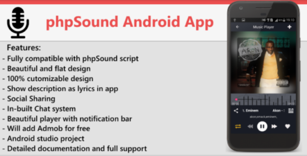phpSound Android App v10 ( API Folder )