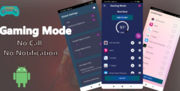 Gaming Mode – No Call & Notification Android app with AdMob