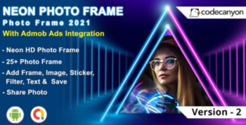 Android Neon Photo Frame – Neon Light Effect Photo Editor (Android 10 Supported)