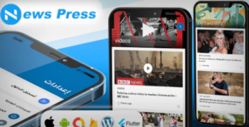 NewsPress – Full Flutter Wordpress App