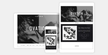 Ovation WordPress Music Themes by AudioTheme