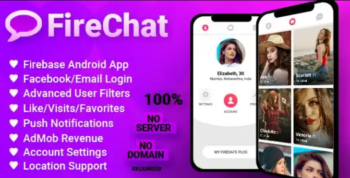 FireChat – Android Firebase Dating Application