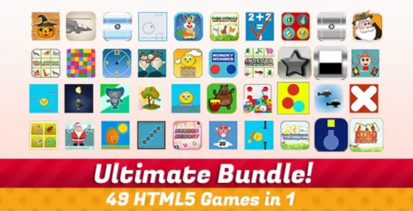 Unlimited Bundle – 49 HTML5 Games With Source