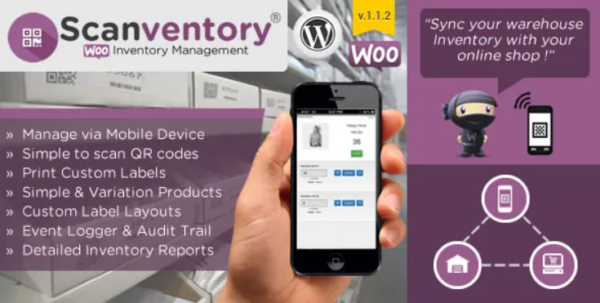 Woocommerce Mobile Inventory Management v1.1.2