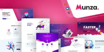 Munza v1.2.1 MultiPurpose Isometric WordPress Theme