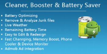 Cleaner, Booster & Battery Saver for Android