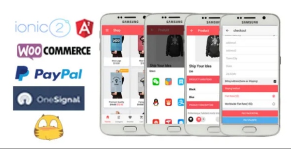 Ionic2WooStore v1.2.8 ionic 2 App for WooCommerce