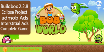 Bob World Complete game + Buildbox 2.2.8 file