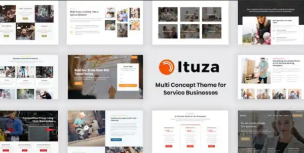 Ituza – Multi-Concept Theme for Service Businesses