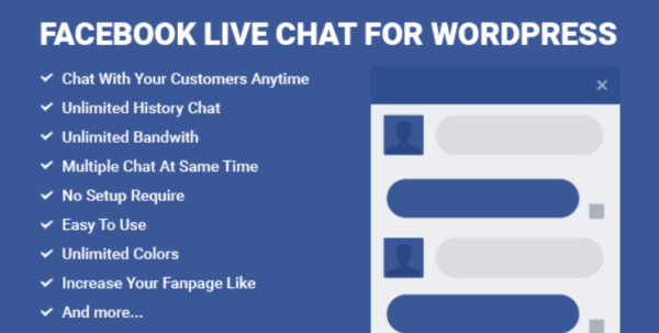 Facebook Live Chat v2.7 WordPress Plugin