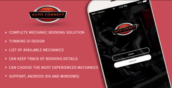 Book Your Mobile Auto Mechanics or Technicians – Auto Connect App