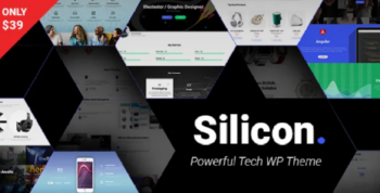 Silicon v1.3.0 Startup and Technology WordPress Theme