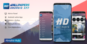 HD Wallpapers App with Material Design & Admob
