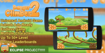 Danger Climber 2 + Admob + Online Leaderboard + Multiple Characters