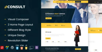 Consult – Consultant Business WordPress Theme