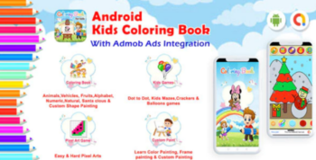 Android Kids Coloring Book – Games for Kids, Painting, Glow Draw (Android 11)