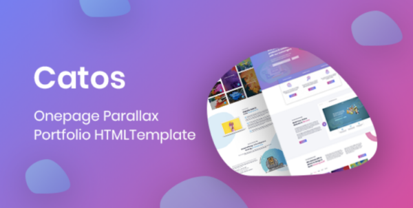 Catos -Onepage Portfolio HTML Template