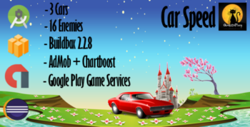 Car Speed Game – Android – Buildbox Included – Eclipse Project