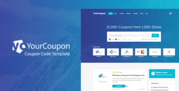 YourCoupon v1.0.1 Coupon Code, Discount, Deal Responsive WordPress Theme