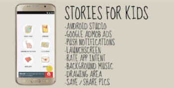 Stories for Kids v2.0 Android Studio App with Admob