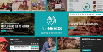 The Needs – Nonprofit, Charity, Crowdfunding WordPress Theme