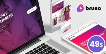 Bruno 1.4 Creative Multi Purpose WordPress Theme