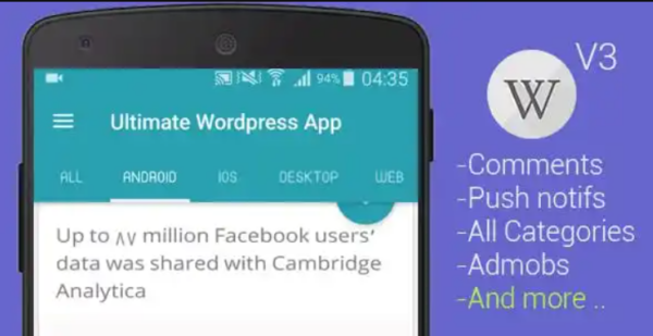 Ultimate WP Android App v3