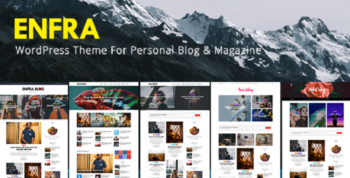 Enfra – WordPress Blog Magazine Theme