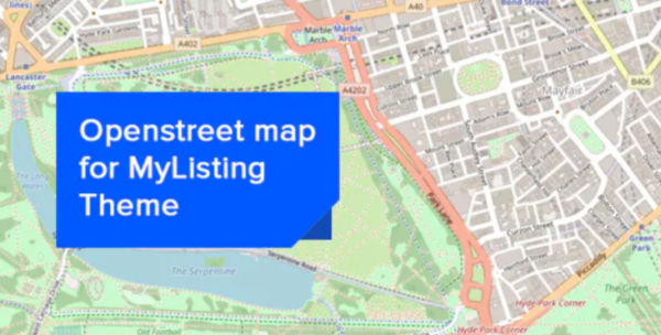 Openstreet Map for MyListing Theme