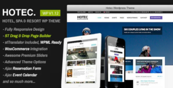Hotec – Responsive Hotel, Spa & Resort WP Theme