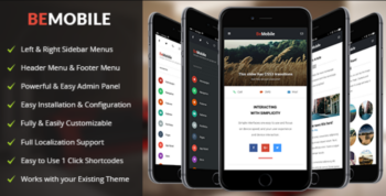 BeMobile – Mobile and Tablet Responsive WordPress Theme