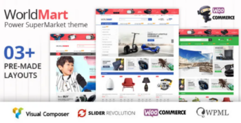 Worldmart v1.1.3 WooCommerce WordPress Theme