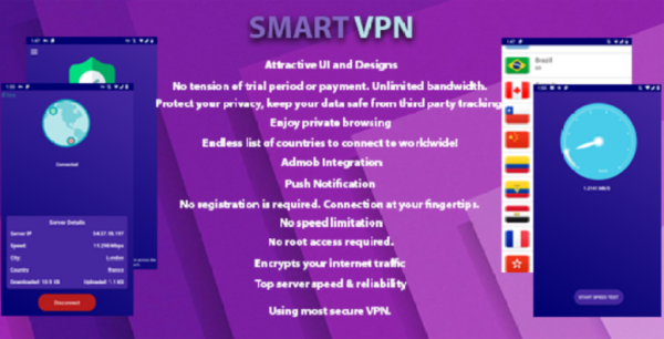 Smart VPN v1.2 Unlimited Free VPN