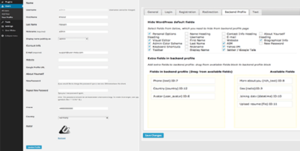 User Meta Pro WordPress user management plugin