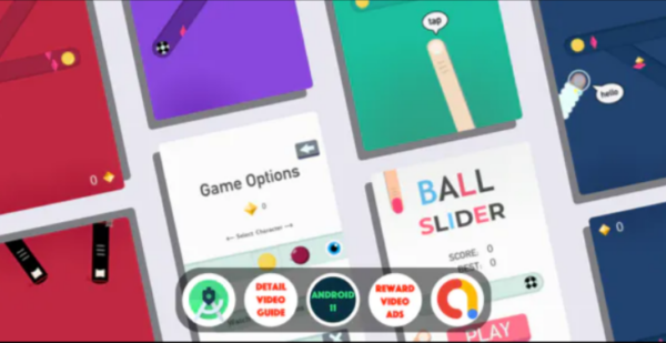 Ball Slider: (Admob + Android Studio + Leaderboards + In-app Purchase + Leaderboards)