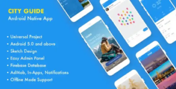 Trid – City Guide Android Native with Admin Panel, Firebase v1.13
