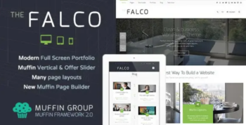 Falco – Responsive Multi-Purpose WordPress Theme