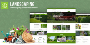 Landscaping v1.0.2 Gardening, Lawn & Landscape WordPress Theme