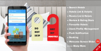 Hotels Android App With Material Design & PHP Backend