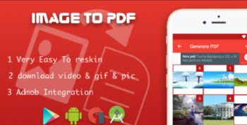 Image to PDF Converter With Native ads