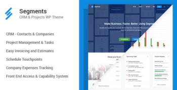 Segments – CRM & Project Management WordPress Theme