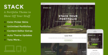 Stack – Responsive WordPress Portfolio & Photography Theme