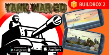 Tank War 2D – Buildbox 2 Game Template